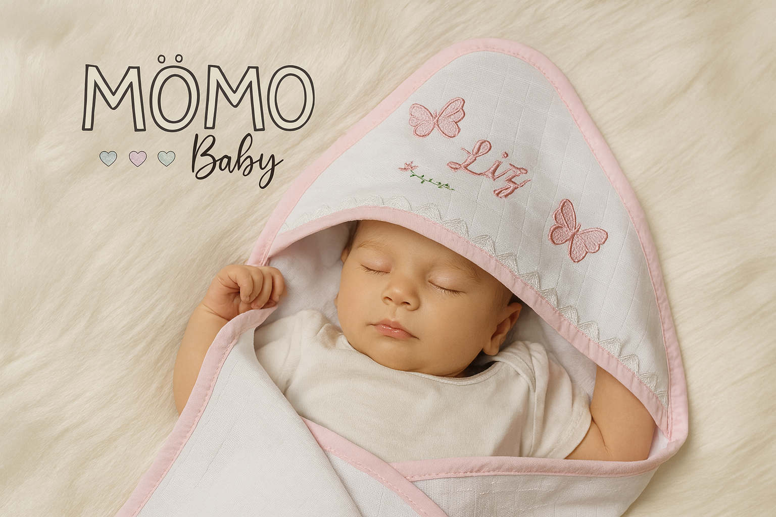 Peças bordadas com todo carinho para o seu bebê.