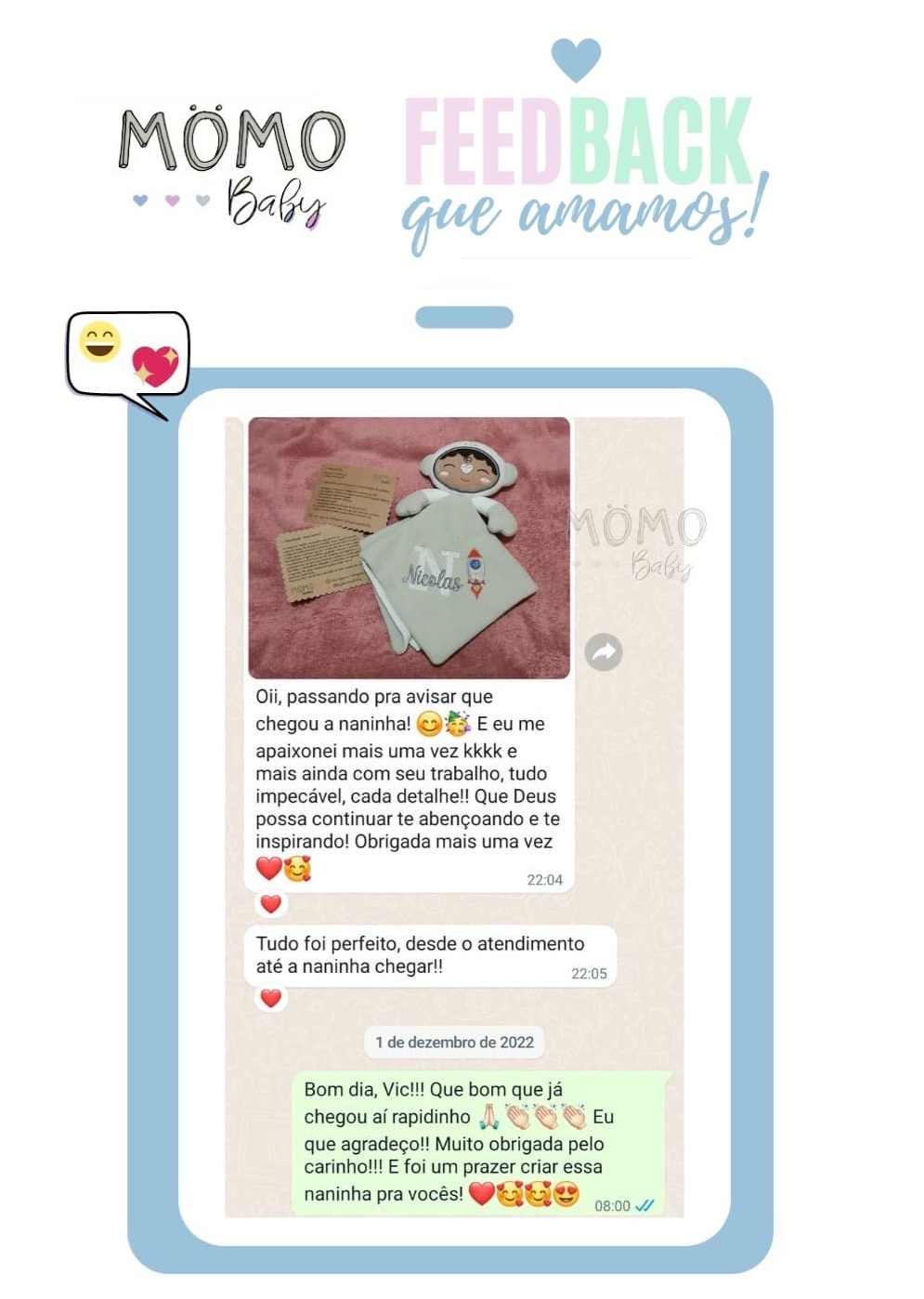 Depoimento de Cliente